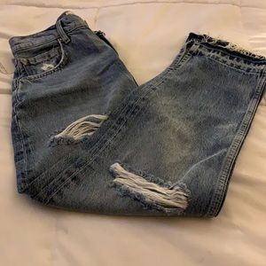 NWT - Free People Distressed Jeans